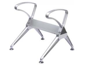 Pieza de silla de muebles de fundición a presión de aluminio